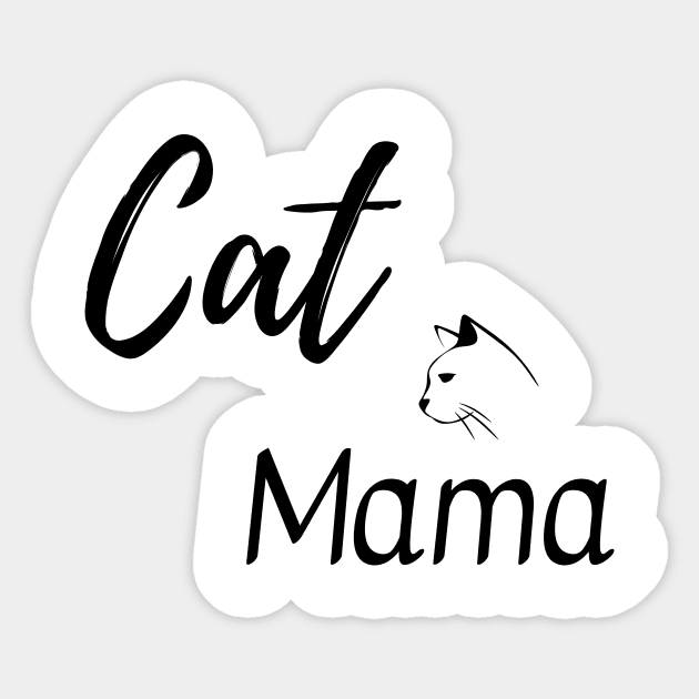 Cat Mama Sticker by Maful